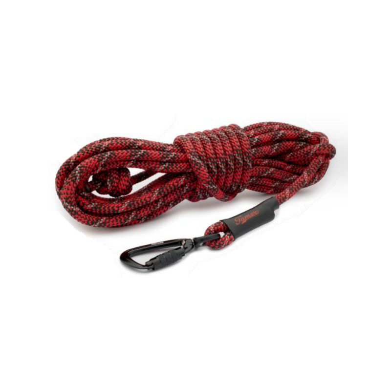Longe avec Mousqueton Twist Rouge