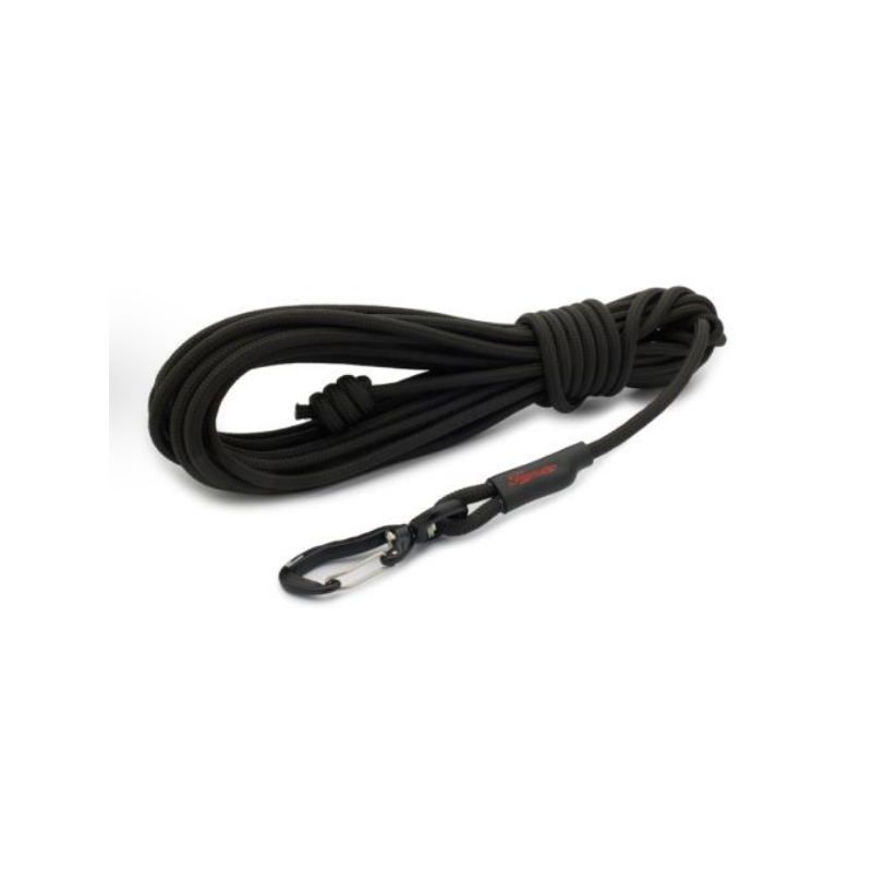 Longe avec Mousqueton Twist Mini Noire