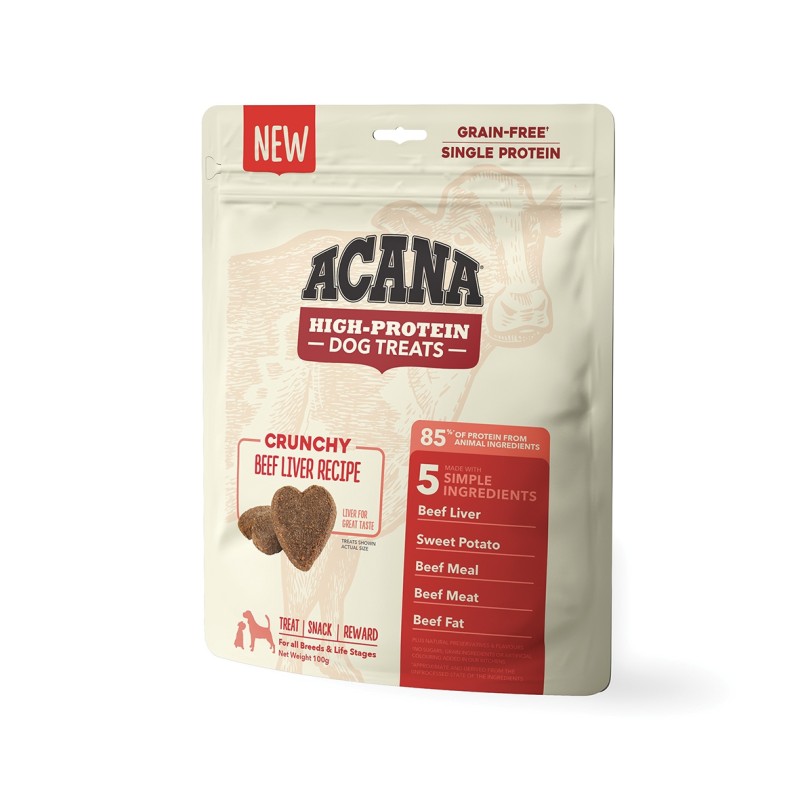 Friandises ACANA Crunchy Bœuf 100g