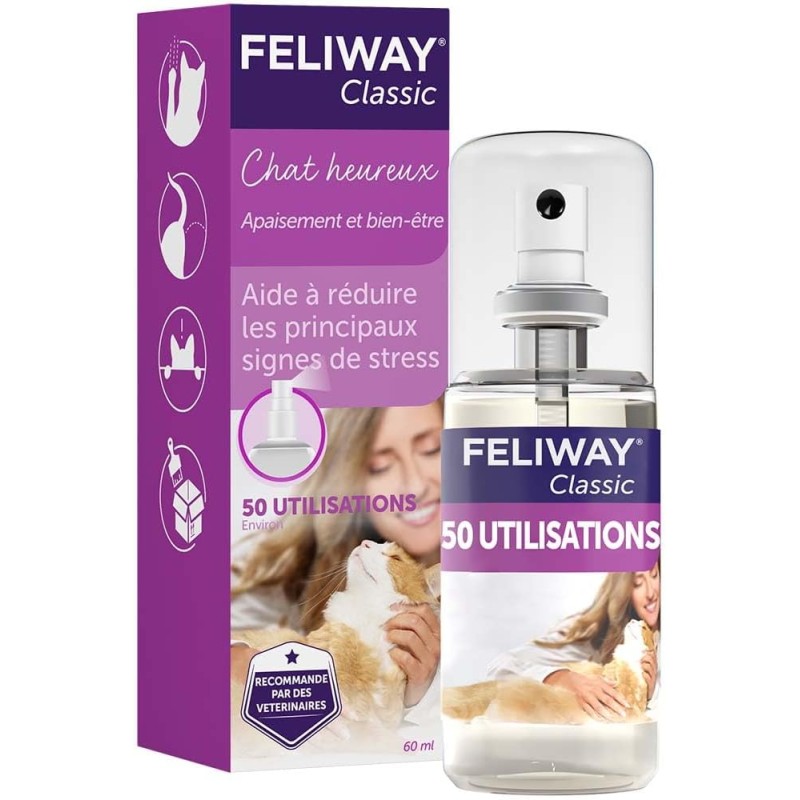 Feliway Spray apaisant pour chat 60ml