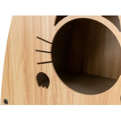 Grattoir pour Chat en Forme de Maisonnette