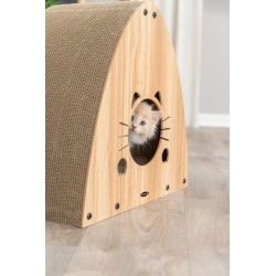 Grattoir pour Chat en Forme de Maisonnette