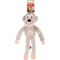 Peluche pour Chien Munka Singe Beige