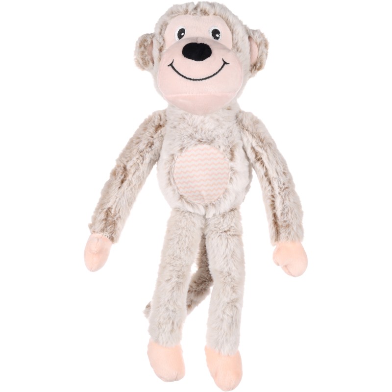 Peluche pour Chien Munka Singe Beige
