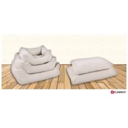Panier pour Chien Velluto Beige