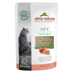 Almo Nature HFC Natural Sachet Saumon Potiron 55g
