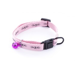 Collier Chat Frimousse - Rose