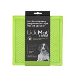 Tapis à Lécher Pour Chien LICKIMAT SOOTHER Vert