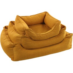 Panier pour Chien Ziva Rectangle Ocre