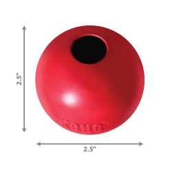 Jouet pour Chien KONG Balle avec Trou S
