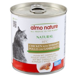 ALMO HFC Natural Boite Poulet et Crevettes 280g