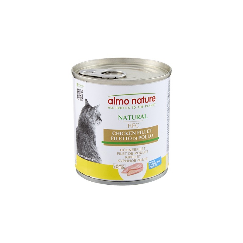 ALMO HFC Natural Boite Filet de Poulet 280g