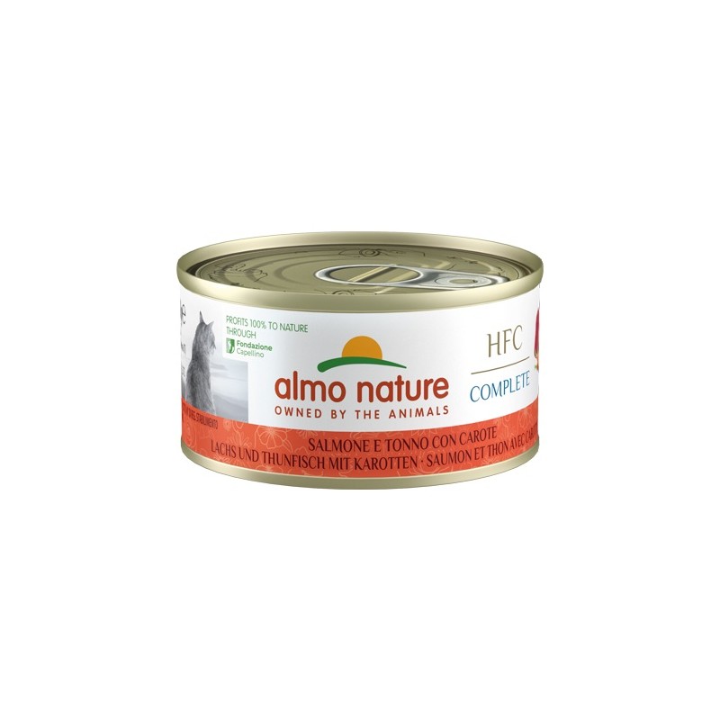 ALMO HFC Complete Saumon et Thon Naturel 70g