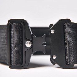 Collier pour Chien avec Poignée Tactique Noir - Spark Paws