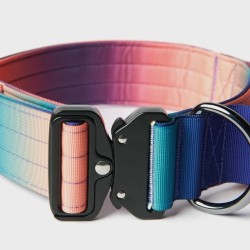 Collier pour Chien avec Poignée Tactique Kaléidoscope - Spark Paws