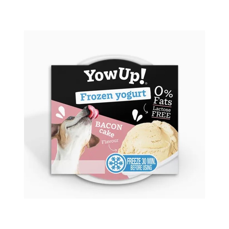 Yow Up - Crème Glacée pour Chien Bacon - Prebiotic