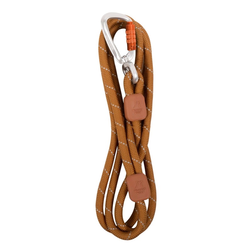 Woolly Wolf - Laisse en Corde Terracotta Recycled