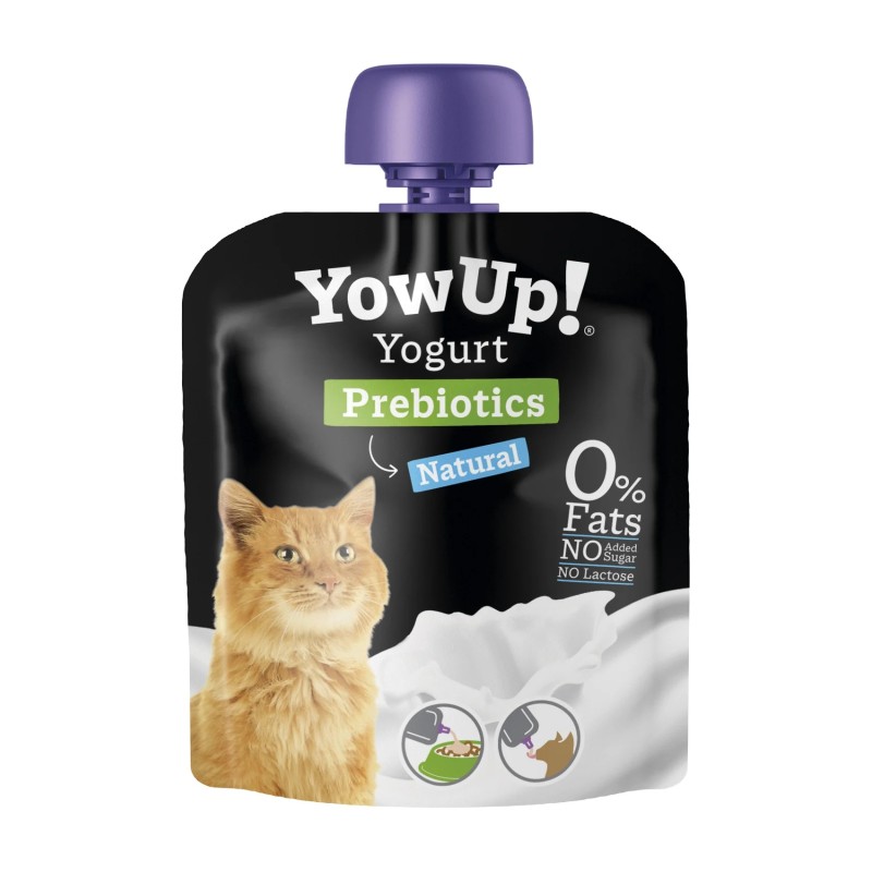 Yow Up - Yogourt Naturel pour Chat 85g