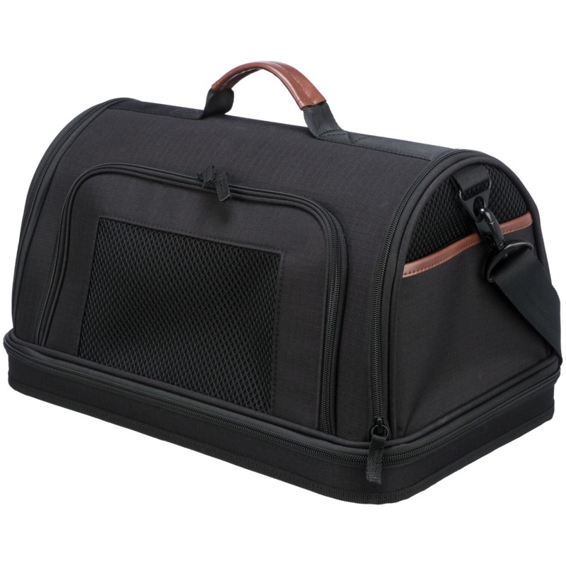 Sac de Transport Avion pour Chat ou Chien Noir