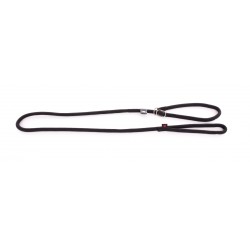 Laisse Nylon avec Collier Education Noire