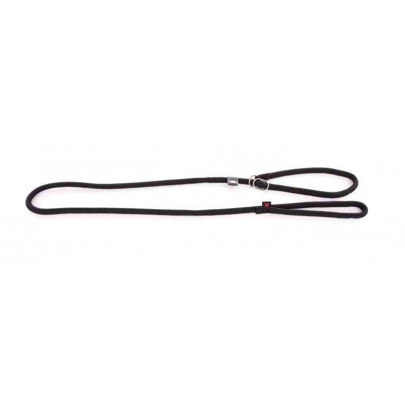 Laisse Nylon avec Collier Education Noire