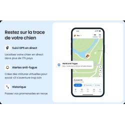Tractive DOG 6 – Traceur GPS & Santé pour chien