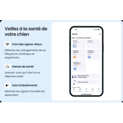 Tractive DOG 6 – Traceur GPS & Santé pour chien