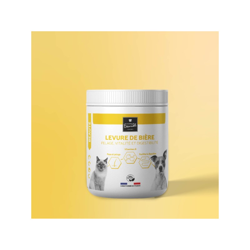 Levure de Bière pour Chien & Chat - Pelage Brillant et Peau Saine - 125g