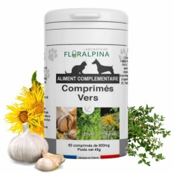Comprimés Vers Parasites Internes Chien & Chat - Floralpina