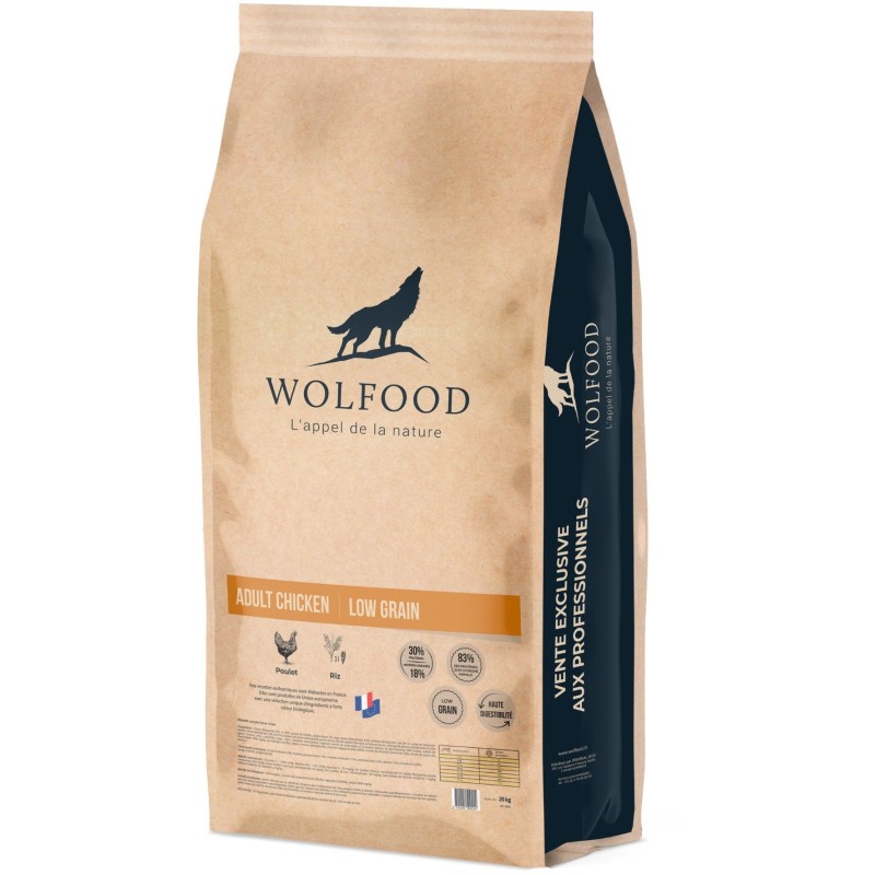 WOLFOOD Adulte Poulet 3kg