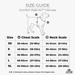 Harnais Dog Copenhagen Comfort Walk Air™ Rouge