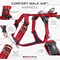 Harnais Dog Copenhagen Comfort Walk Air™ Rouge